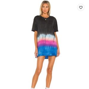 Michael Lauren Burman T-shirt Dress in Malibu Sunset